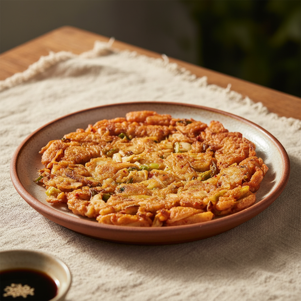 Ảnh món Bánh áp chảo kim chi Kimchi jeon