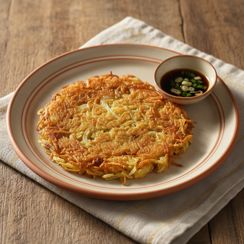 Ảnh món Bánh khoai tây áp chảo Gamja jeon