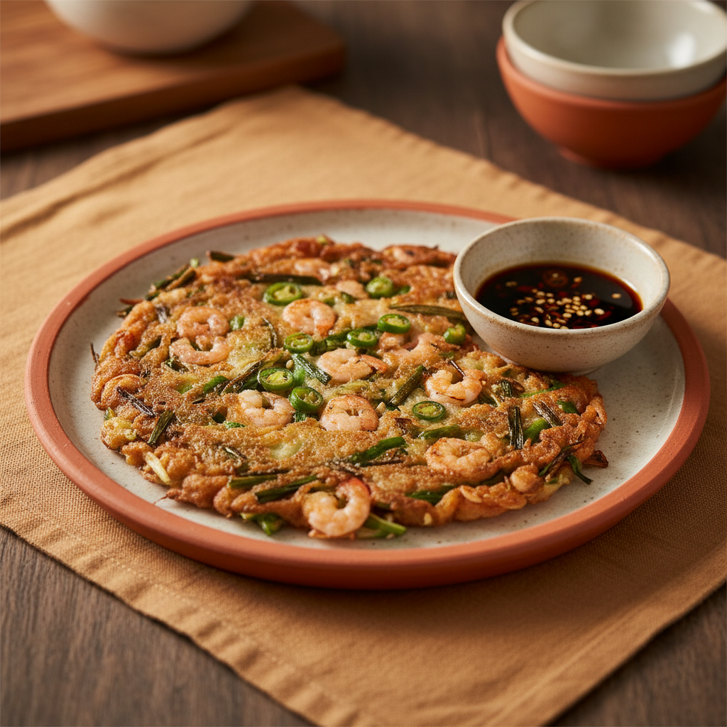 Ảnh món Bánh hẹ áp chảo Buchu jeon