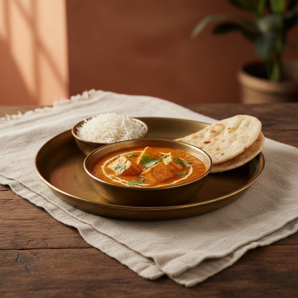 Ảnh món Phô mai paneer xốt cà chua kem Lababdar