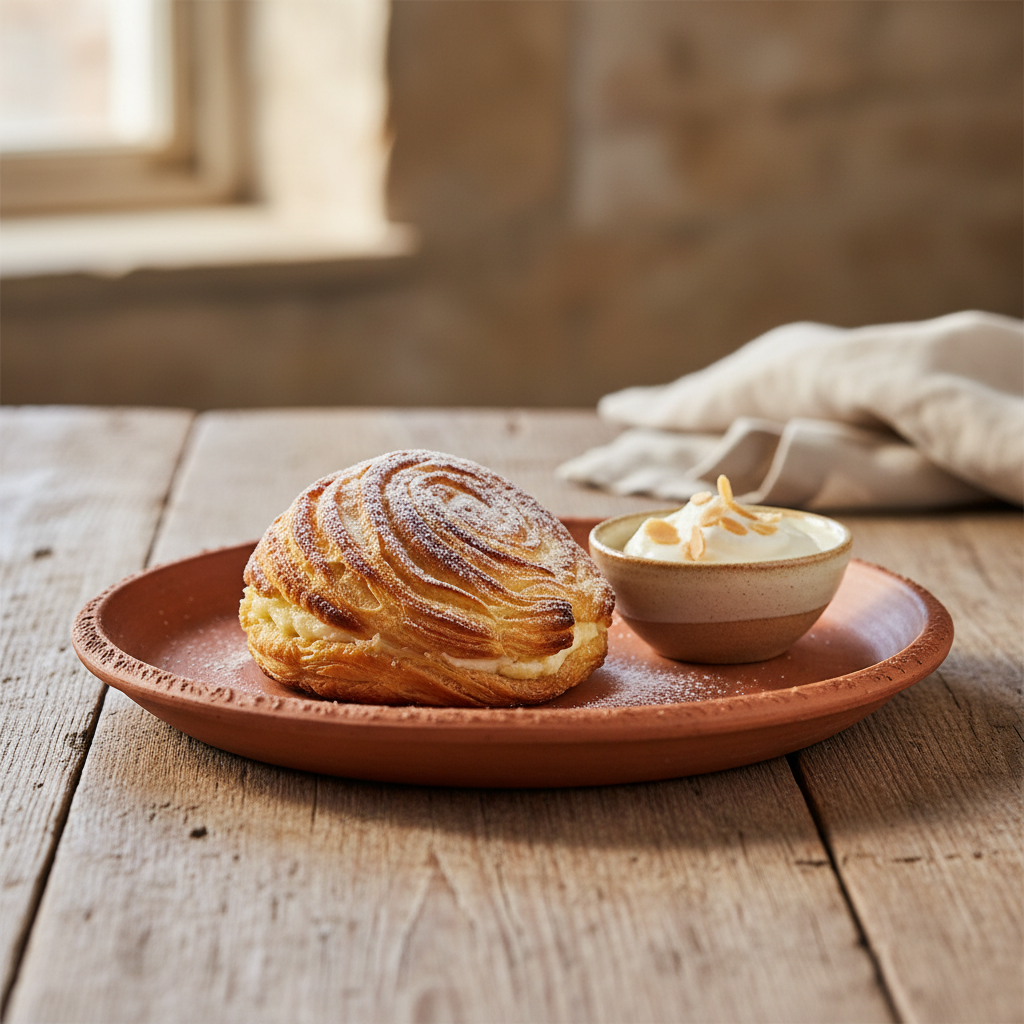 Ảnh món Bánh vỏ sò nhiều lớp Sfogliatella riccia