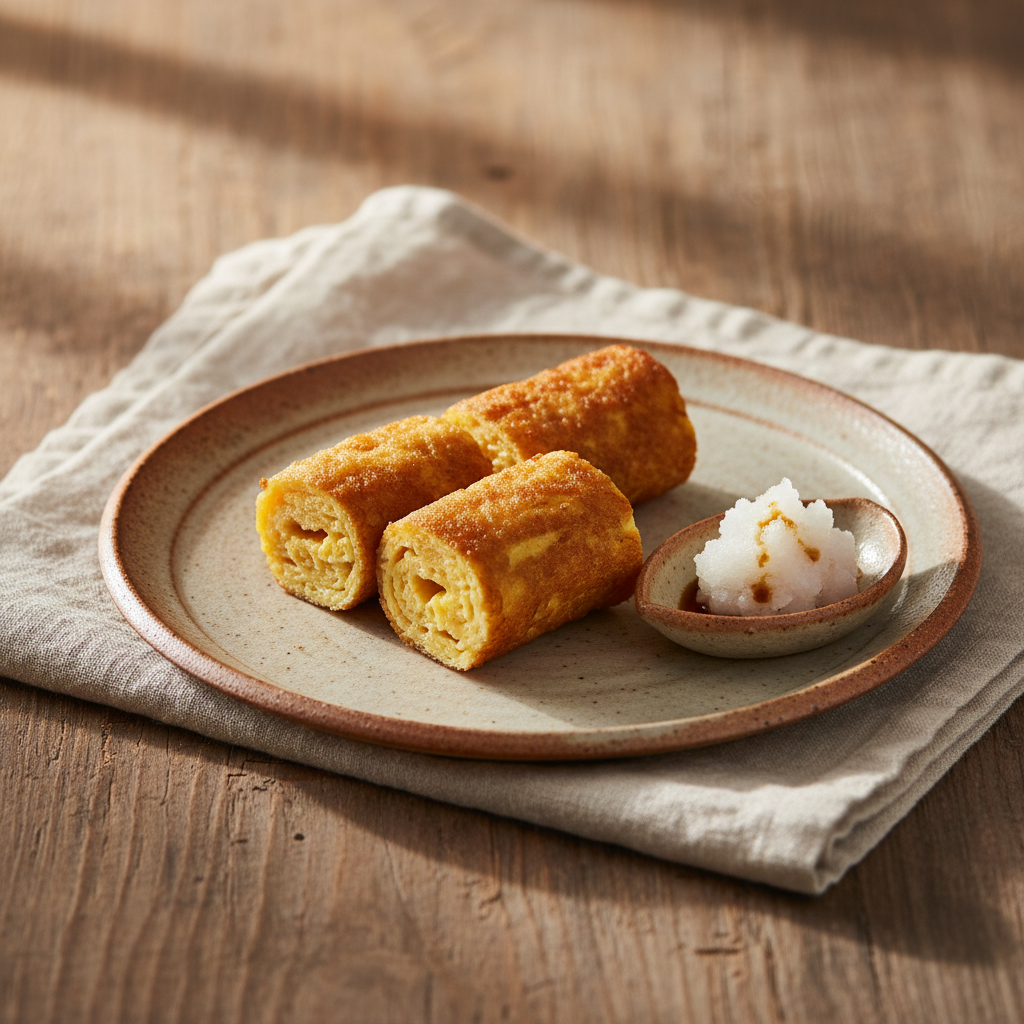 Ảnh món Trứng cuộn nước dùng Dashimaki