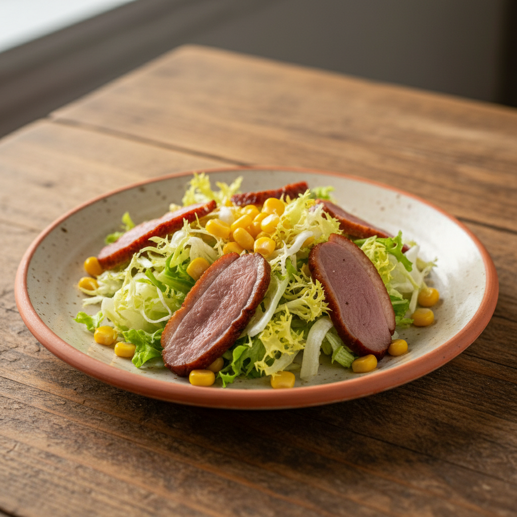 Ảnh món Salad ức vịt xông khói kiểu Landes