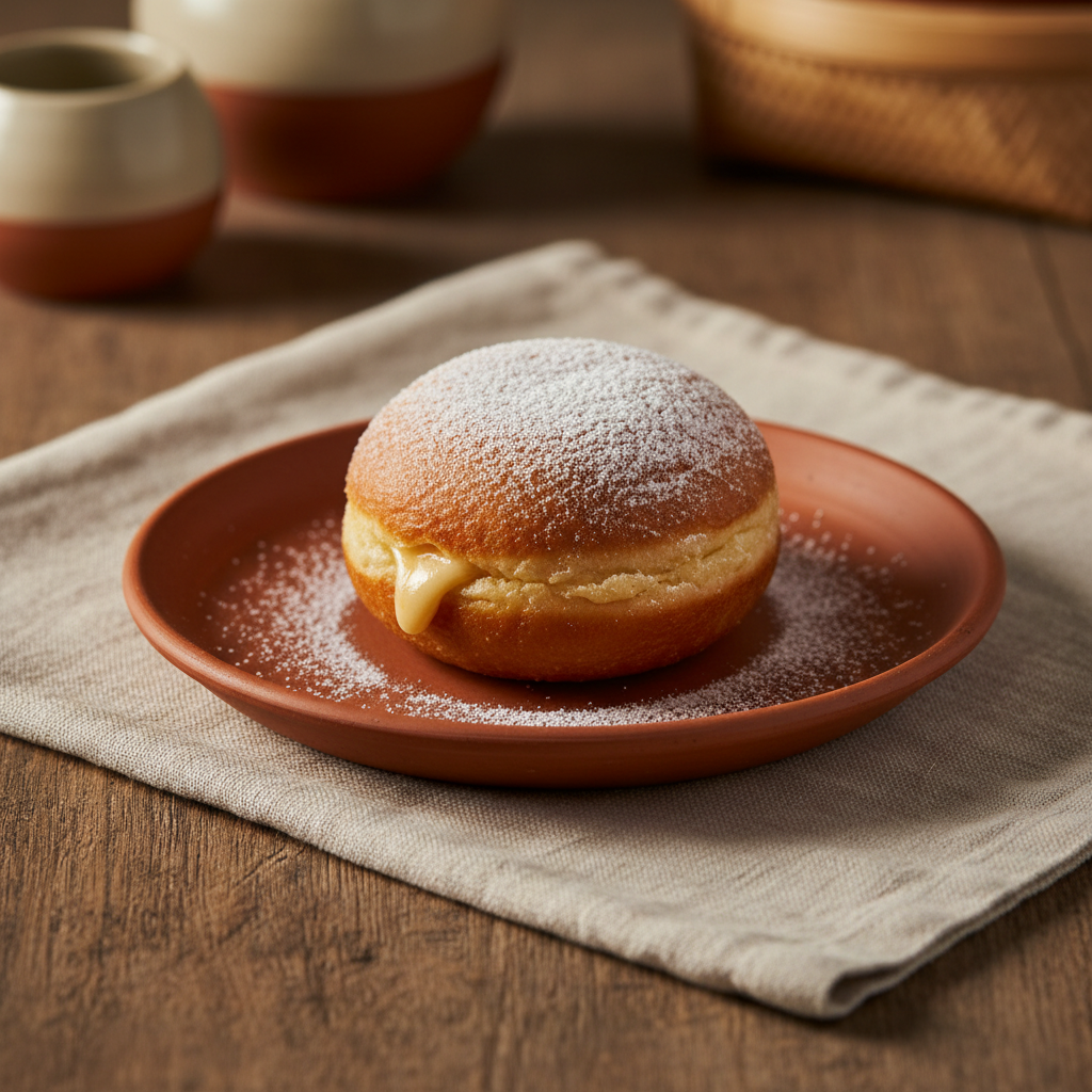 Ảnh món Bánh rán nhân kem Bomboloni