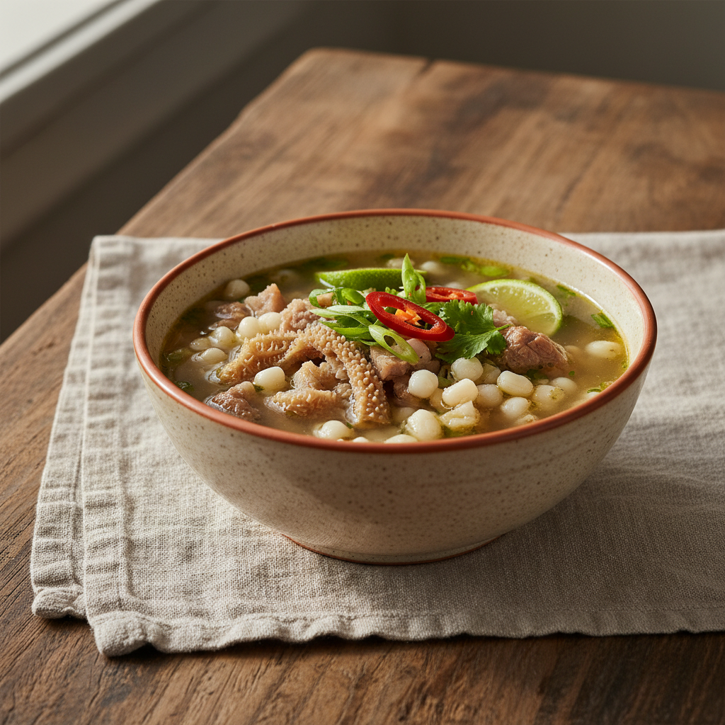 Ảnh món Canh sách bò nước trong Menudo blanco