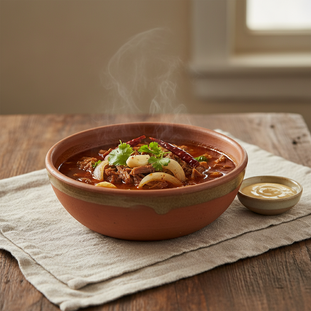 Ảnh món Thịt dê om ớt khô Birria