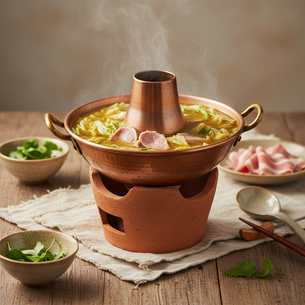 Ảnh món Lẩu nồi đồng kiểu Mông Cổ