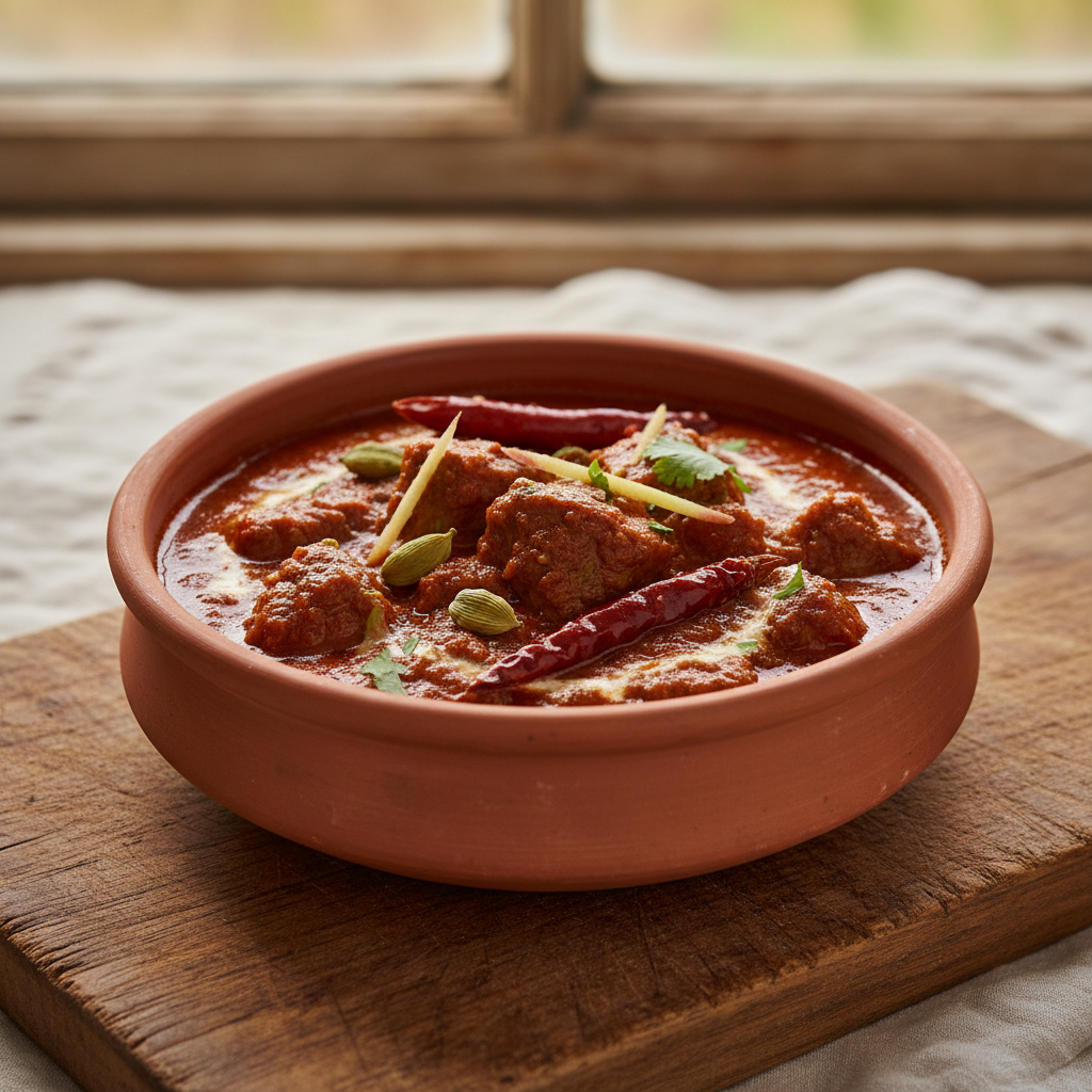 Ảnh món Cừu om ớt Kashmiri Rogan josh