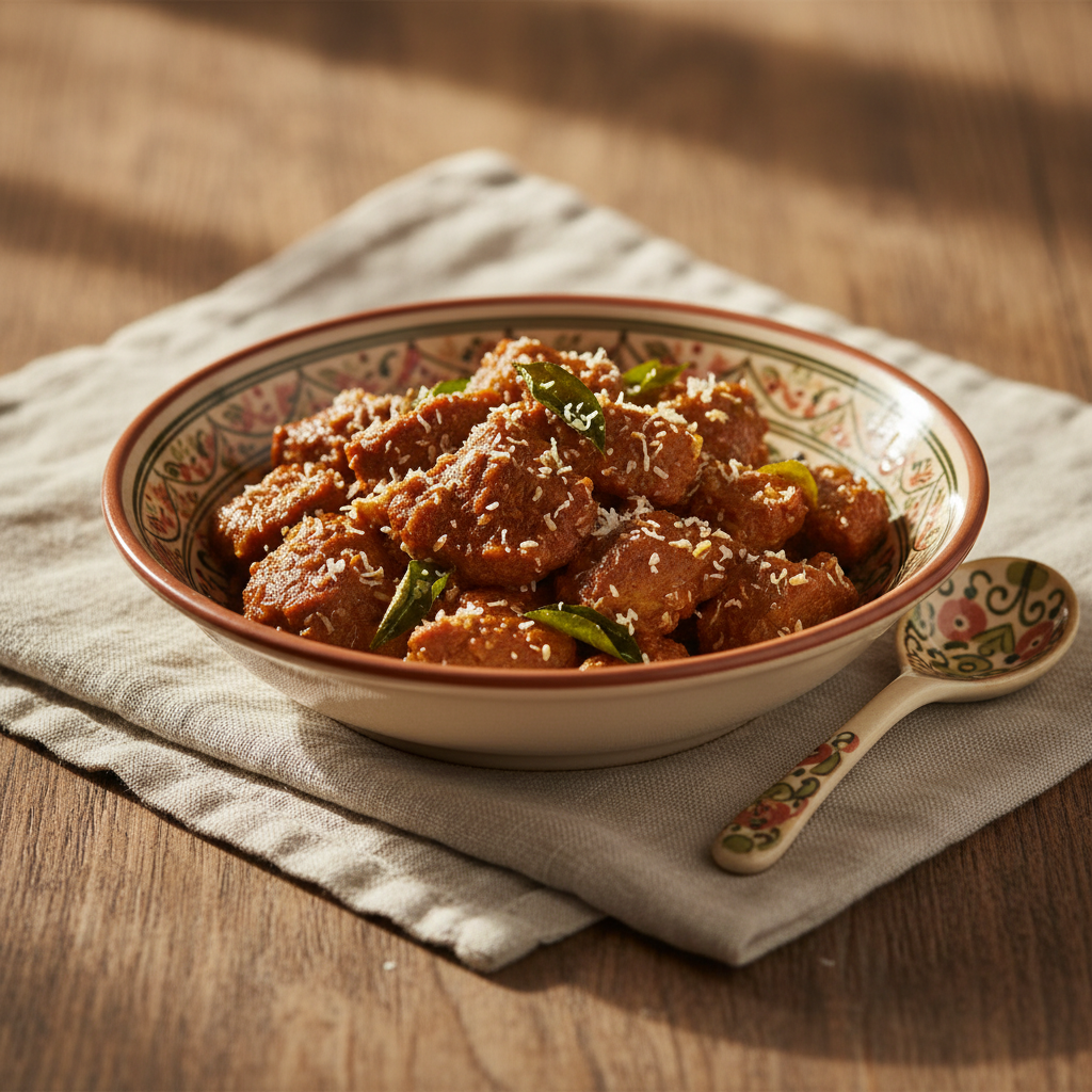 Ảnh món Cừu xào masala Chettinad