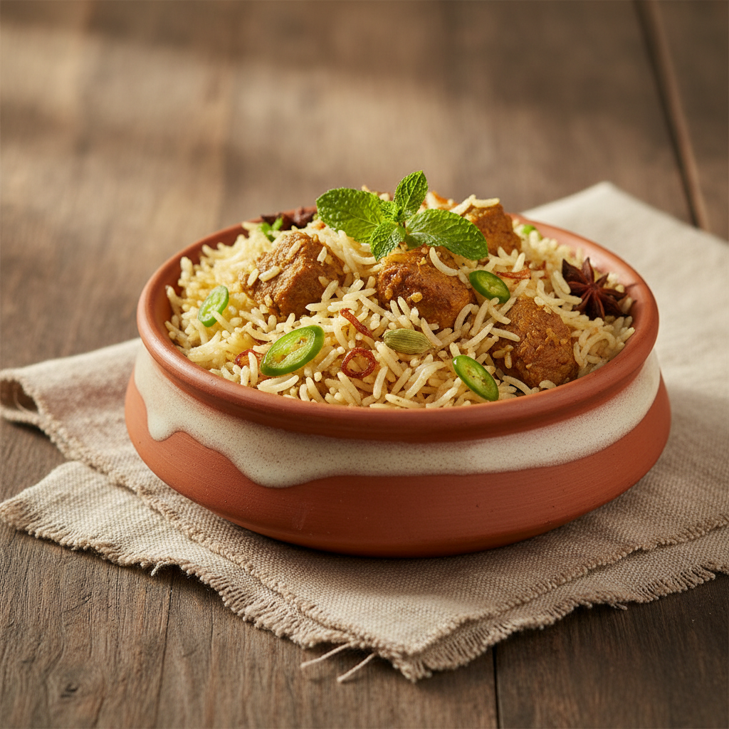 Ảnh món Cơm biryani gạo seeraga Dindigul