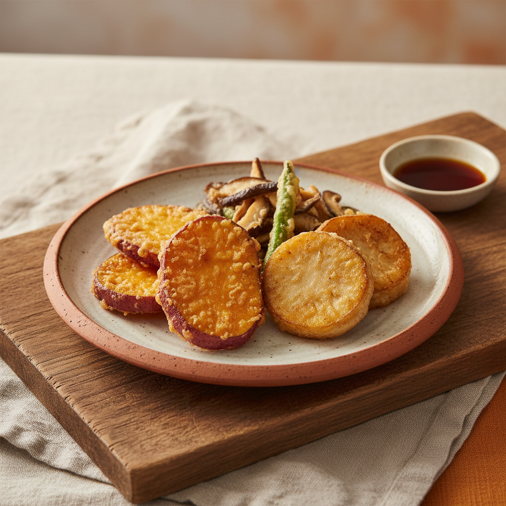 Ảnh món Rau củ chiên bột tempura