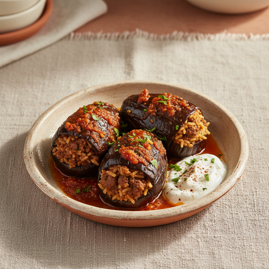 Ảnh món Rau củ nhồi gạo thịt Dolma Iraq