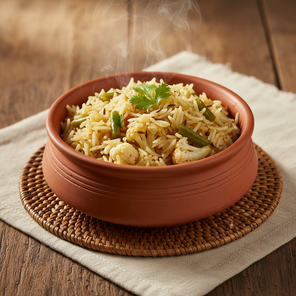 Ảnh món Cơm pulao rau củ thập cẩm