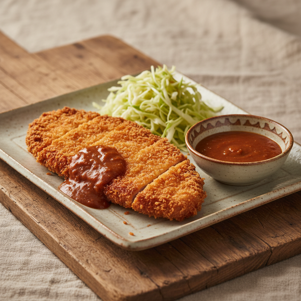 Ảnh món Thịt heo chiên xù xốt miso đỏ