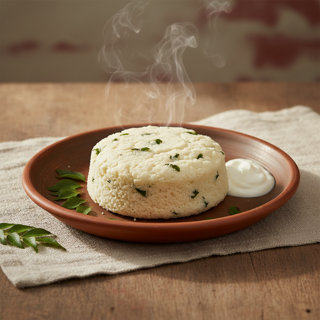 Ảnh món Bánh hấp semolina sữa chua