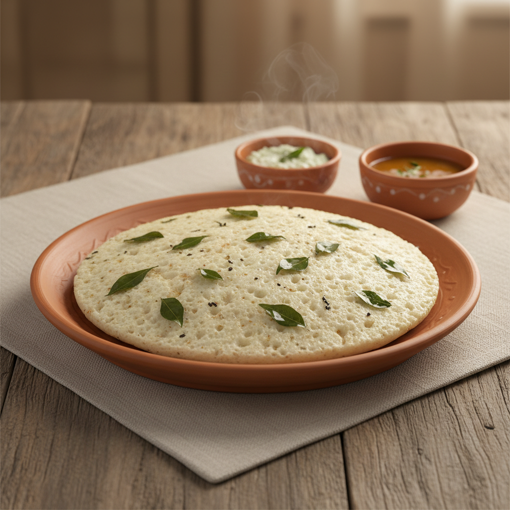Ảnh món Bánh hấp đĩa lớn Thatte idli