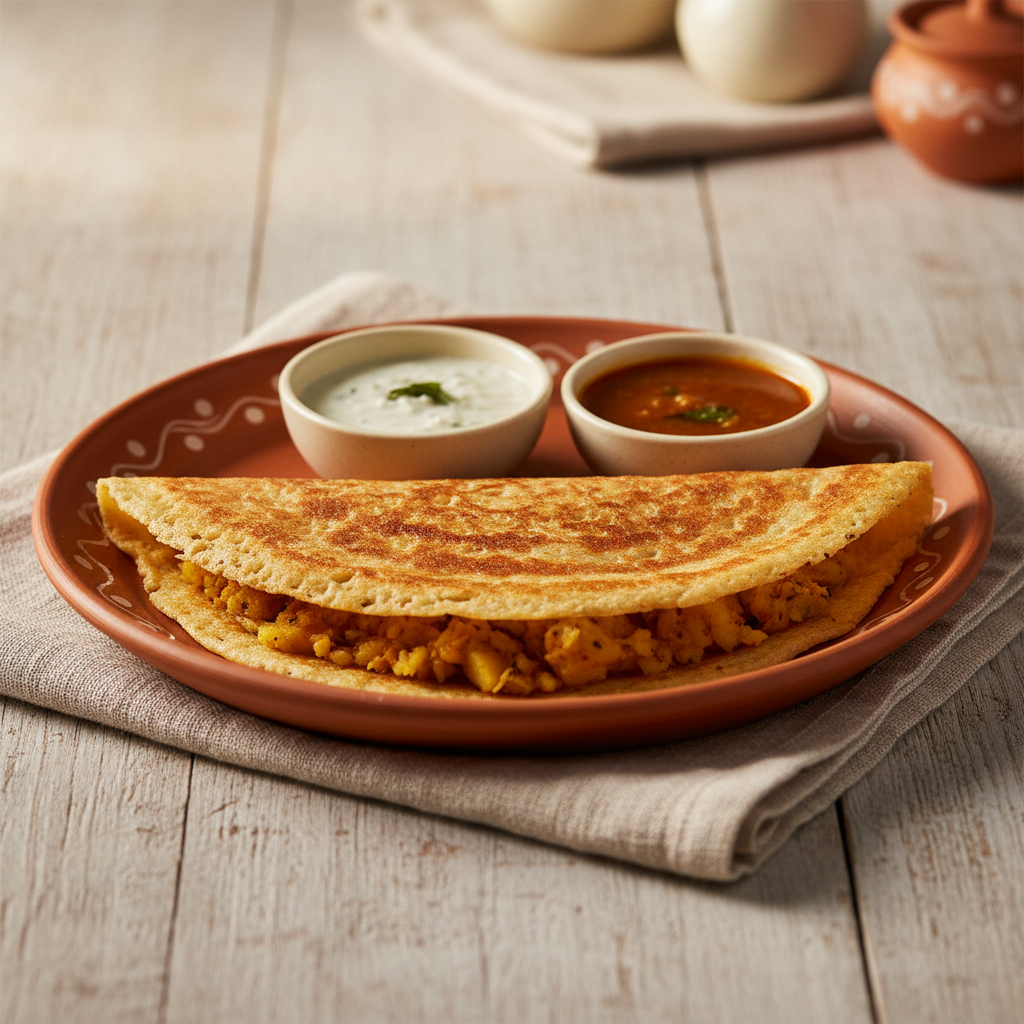 Ảnh món Bánh crêpe gạo lên men Dosa