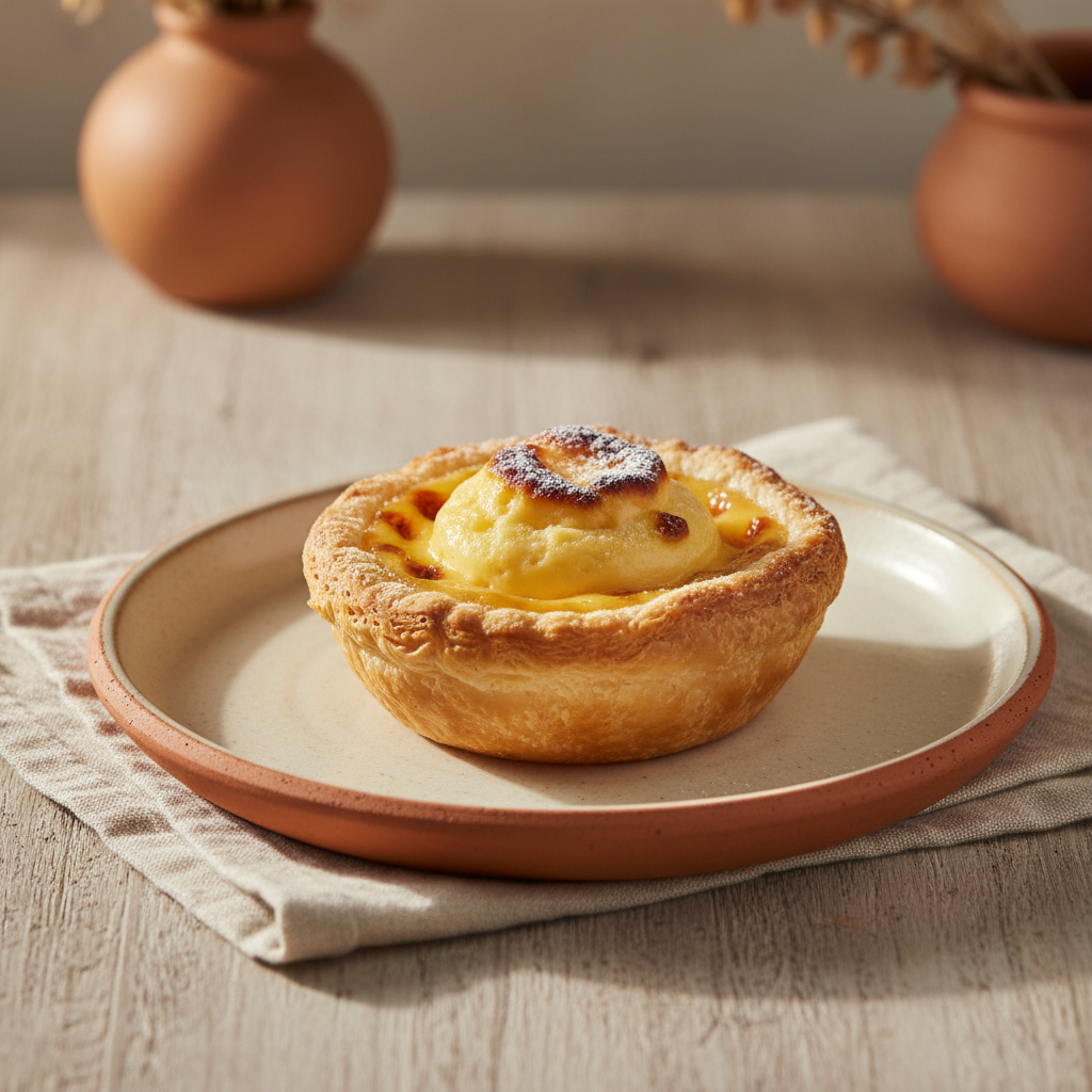Ảnh món Bánh tart trứng vỏ ngàn lớp Hong Kong