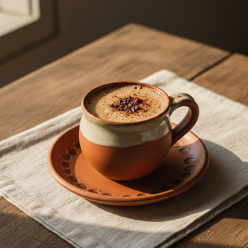 Ảnh món Nước bột ngô cacao lên men