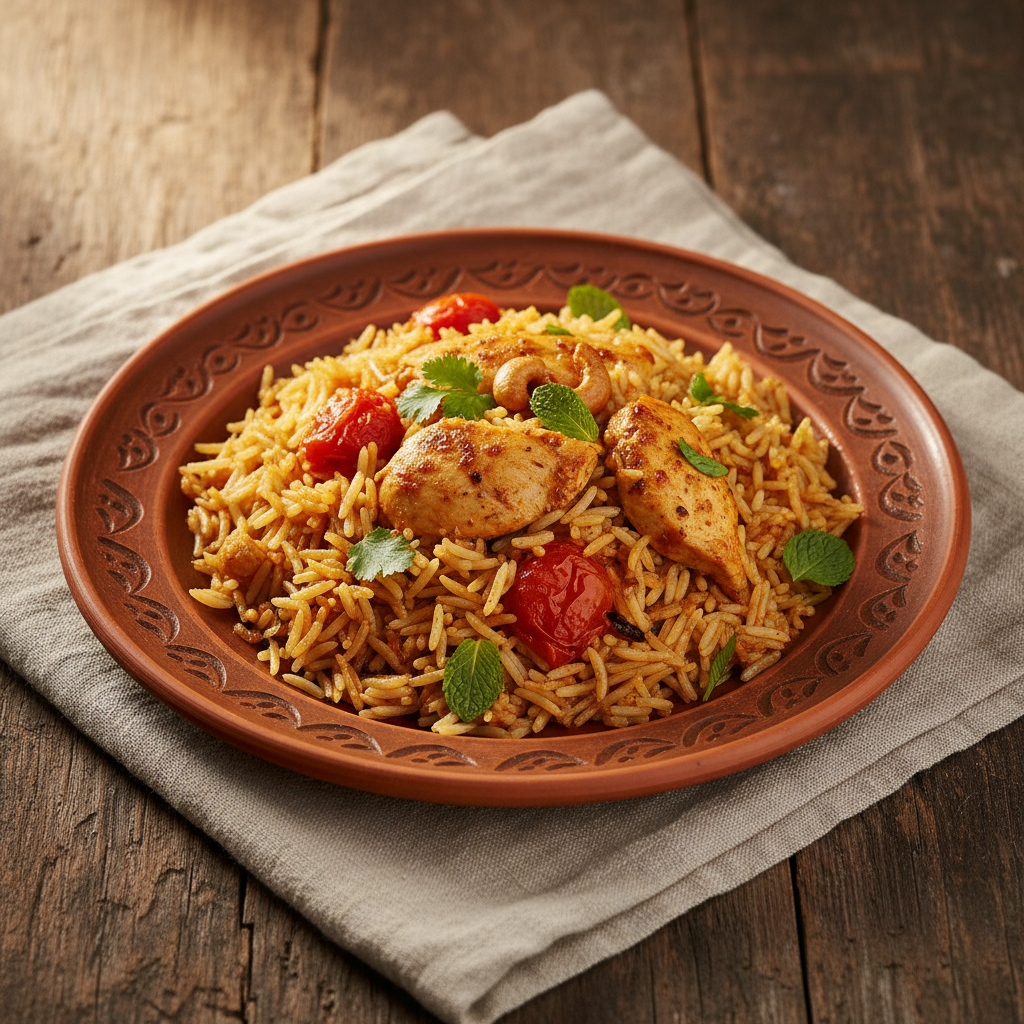 Ảnh món Cơm biryani gia vị vùng Vịnh