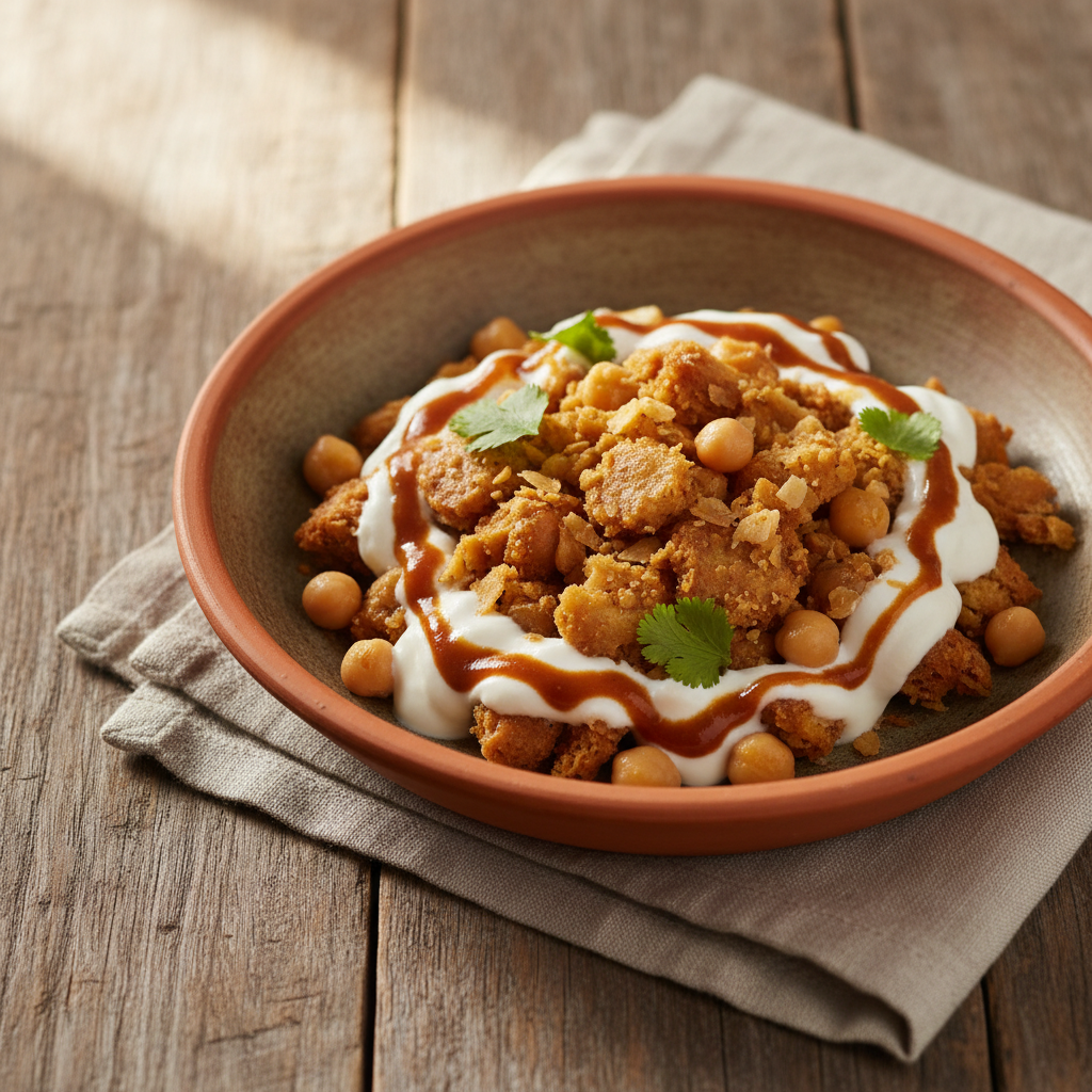 Ảnh món Bánh samosa dầm xốt me sữa chua
