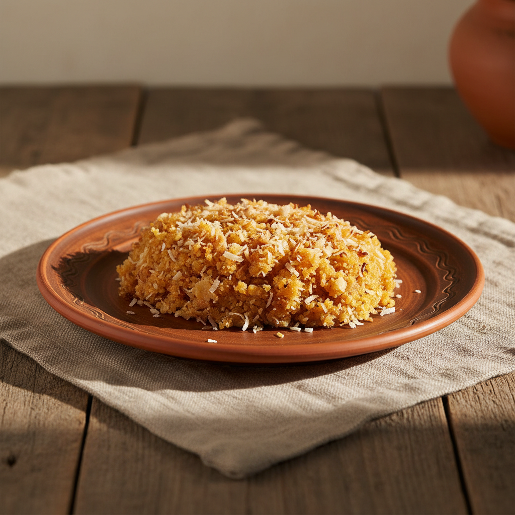 Ảnh món Viên semolina dừa sữa đặc
