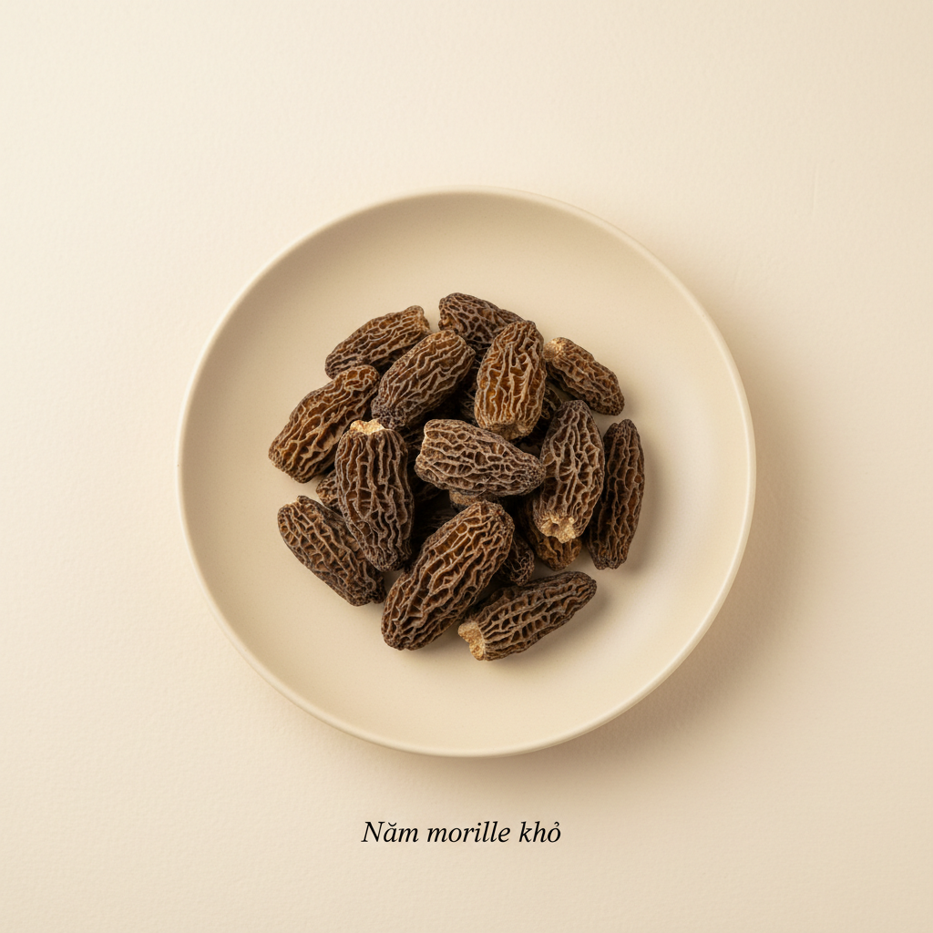 Ảnh Nấm morille khô