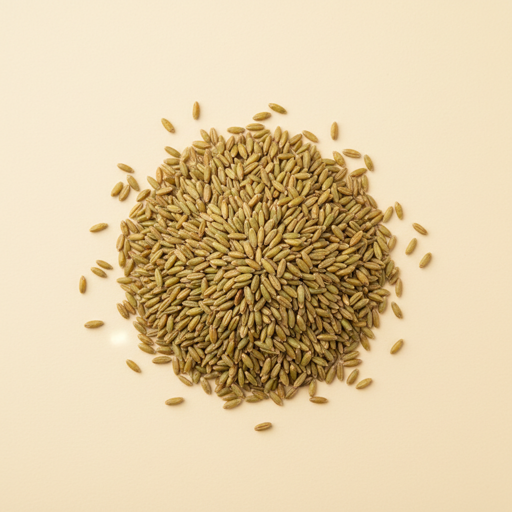 Photograph of Roasted green wheat freekeh