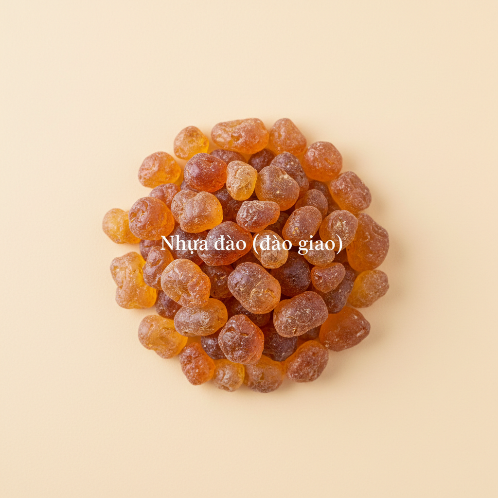Ảnh Nhựa đào (đào giao)