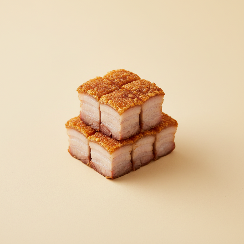 Photograph of Crispy skin roast pork