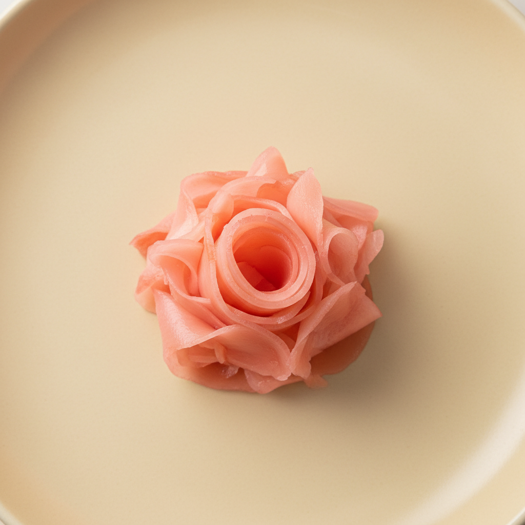 Ảnh Gừng hồng ngâm giấm (gari)