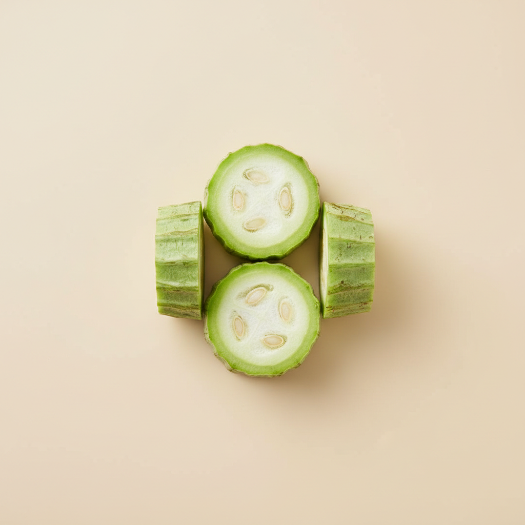Photograph of Luffa gourd