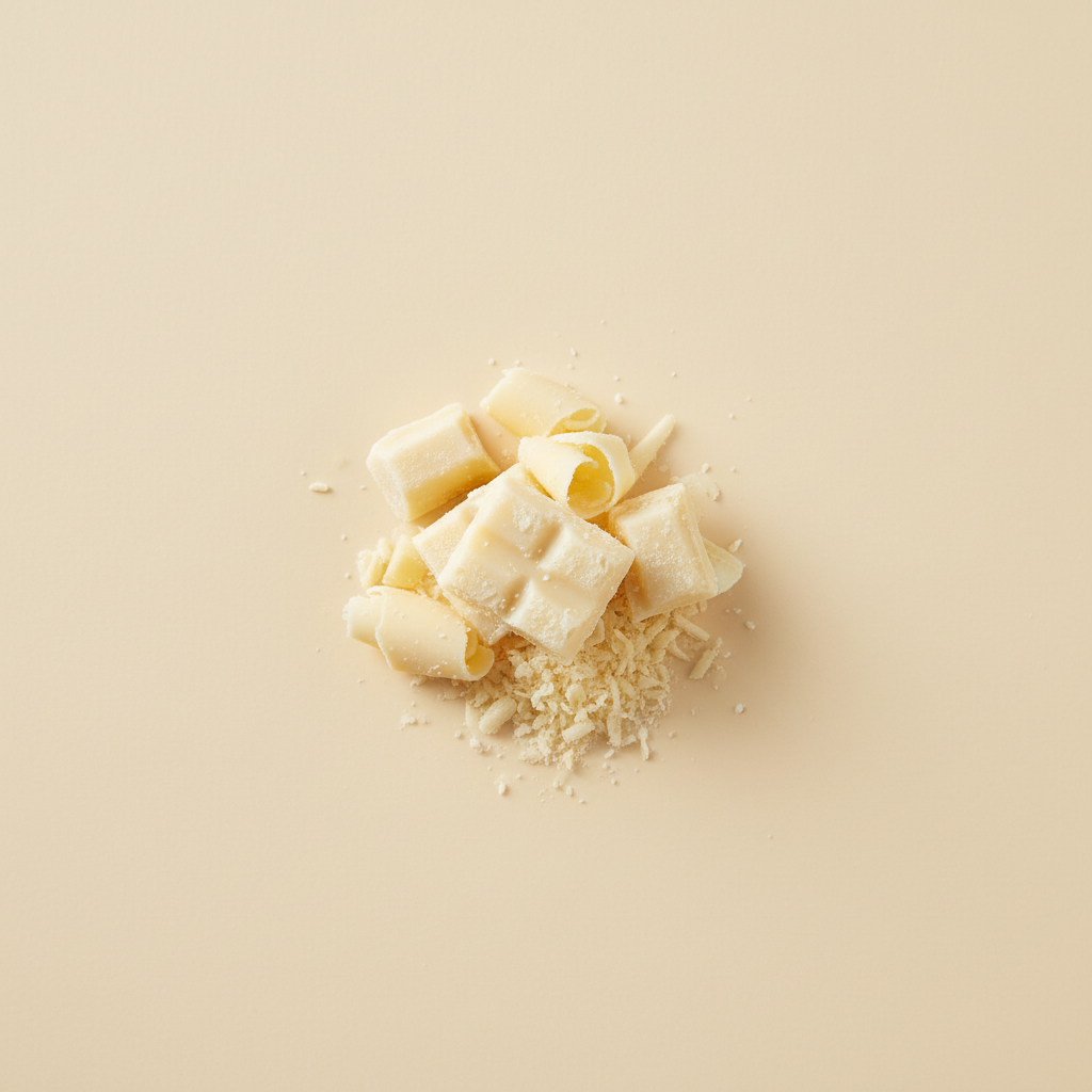 Photograph of White chocolate