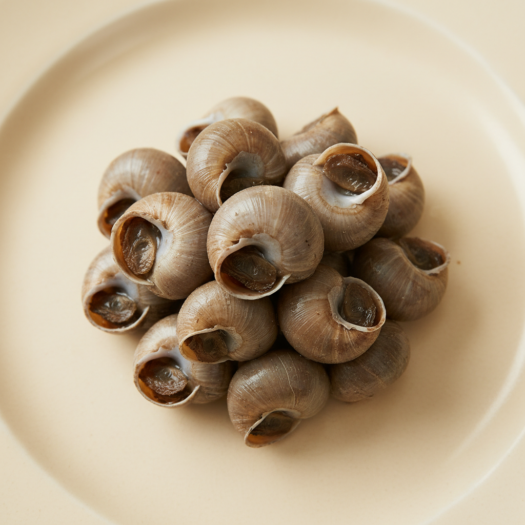 Photograph of canned sea snails (golbaengi)