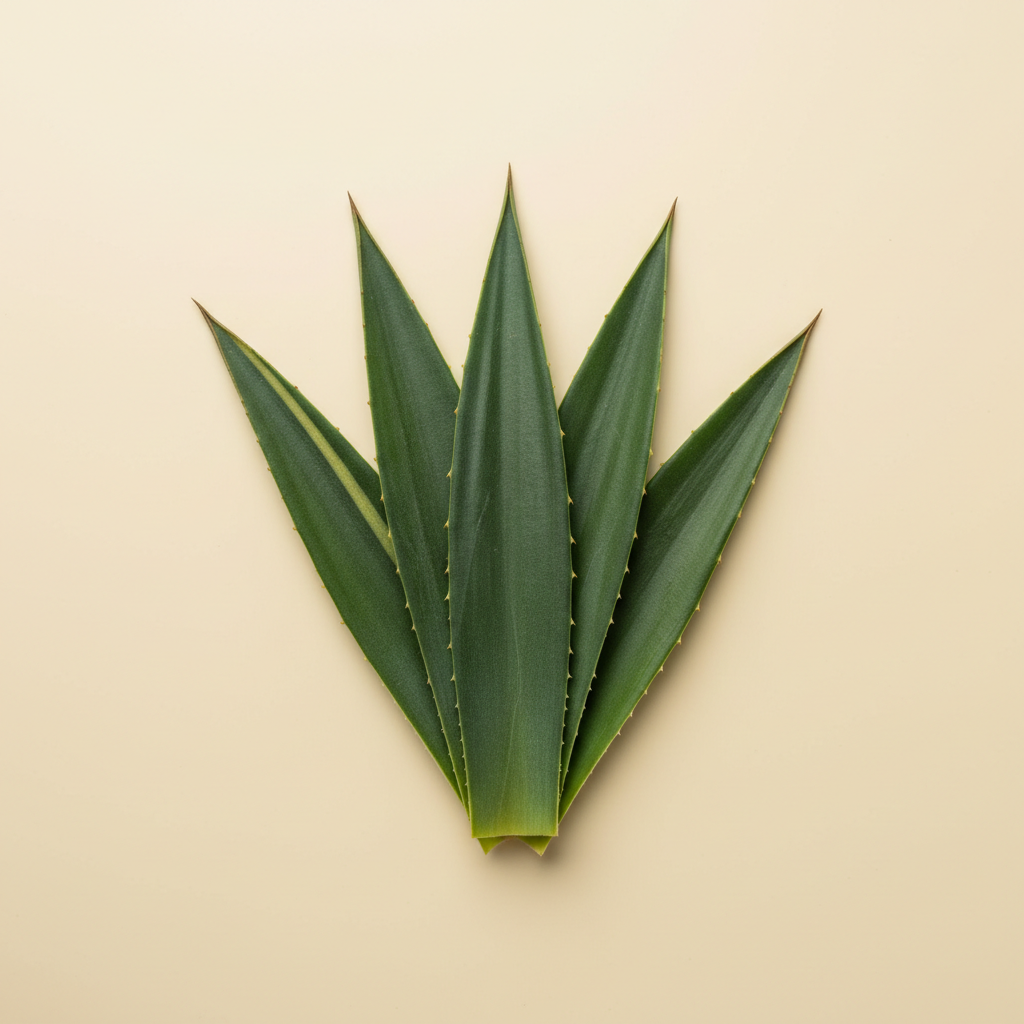 Photograph of Maguey leaves