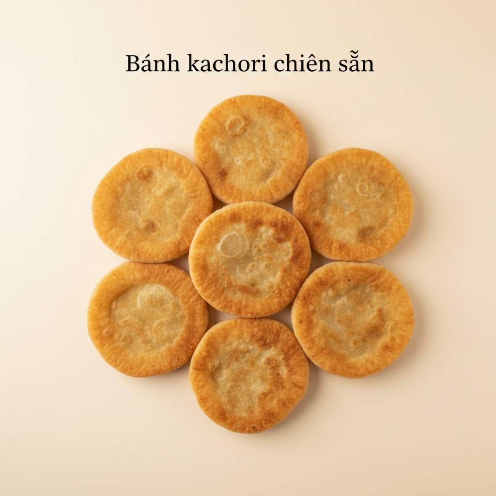 Photograph of Pre-fried kachori