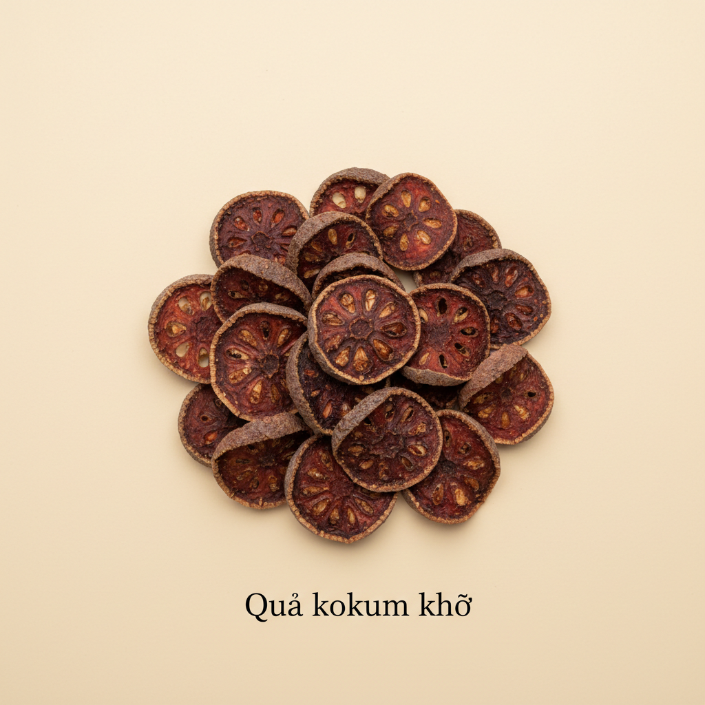 Photograph of Dried kokum fruit