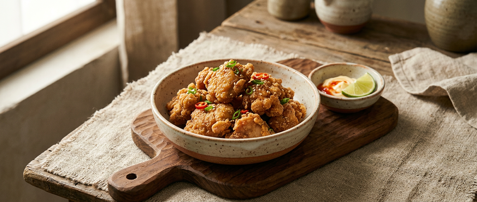 Ảnh món Gà chiên giòn kiểu Nhật Karaage