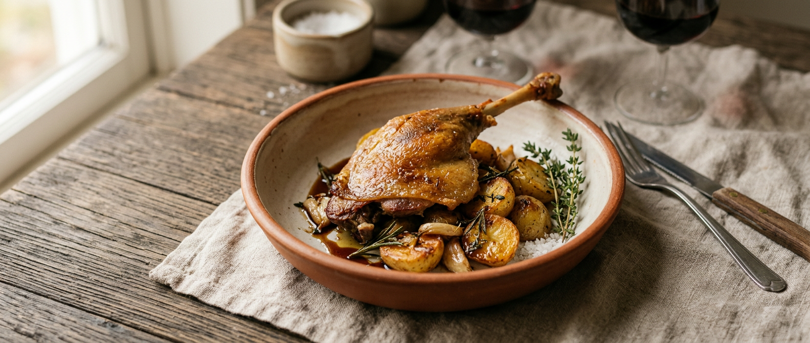 Ảnh món Đùi vịt confit