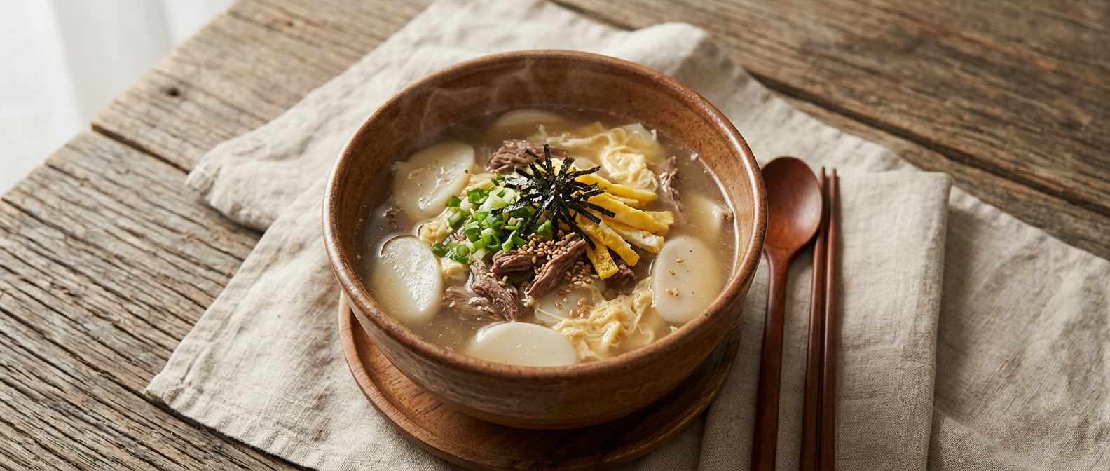 Ảnh món Canh bánh gạo ngày Tết