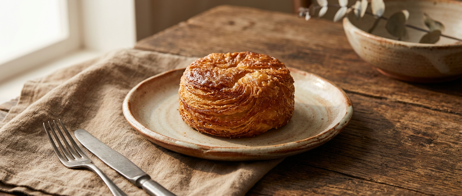 Ảnh món Bánh bơ đường kouign-amann
