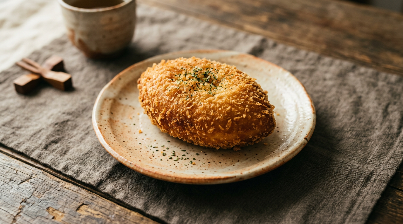 Ảnh món Bánh mì cà ri chiên Curry pan