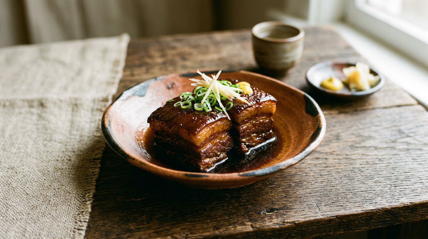 Ảnh món Thịt ba chỉ kho Okinawa Rafute