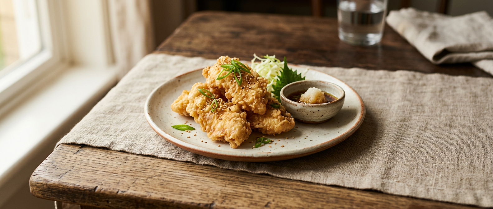 Ảnh món Gà tempura Oita Toriten