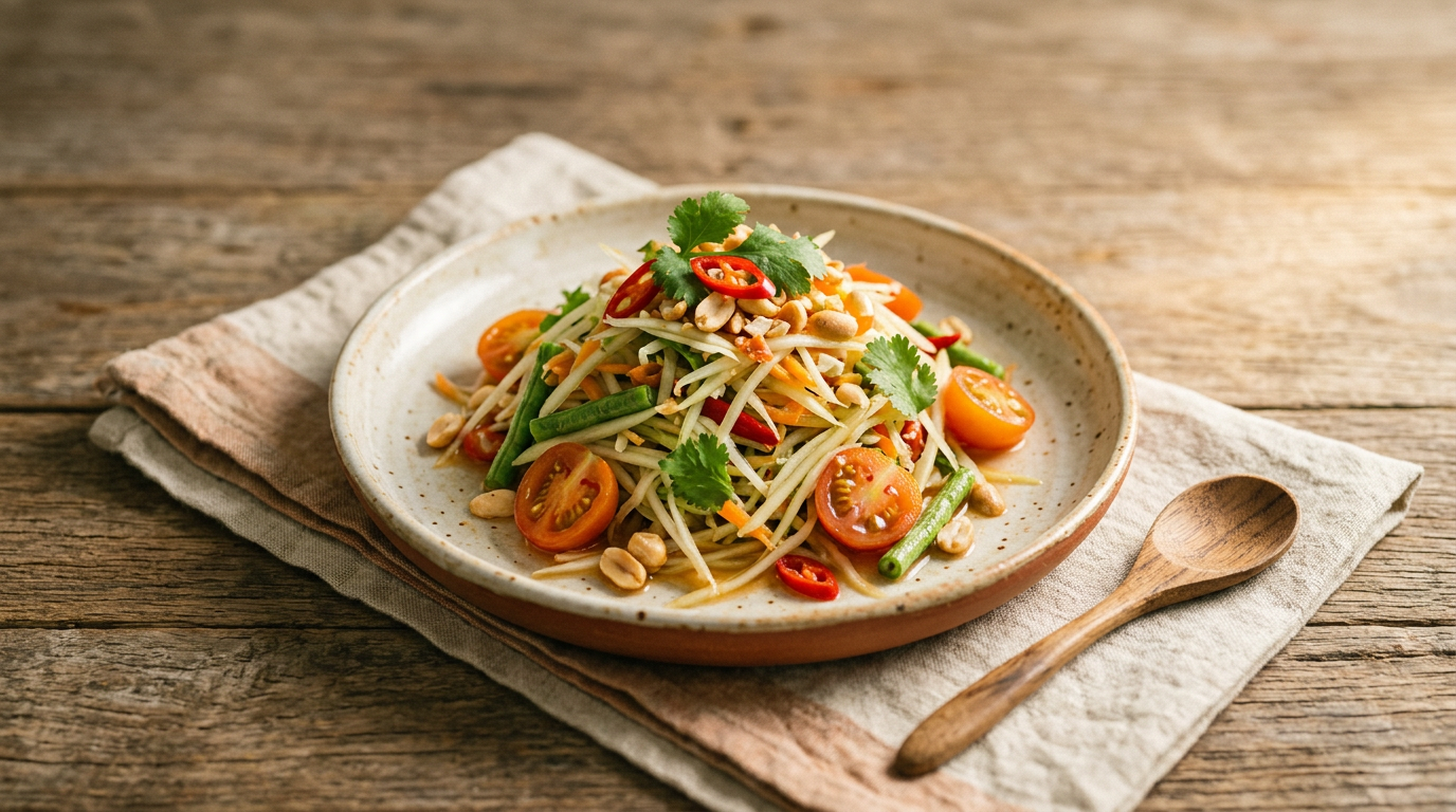 Ảnh món Nộm đu đủ Som tam Thai