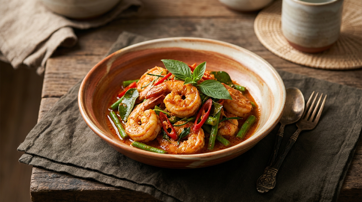Ảnh món Xào sốt cà ri cay Pad prik gaeng