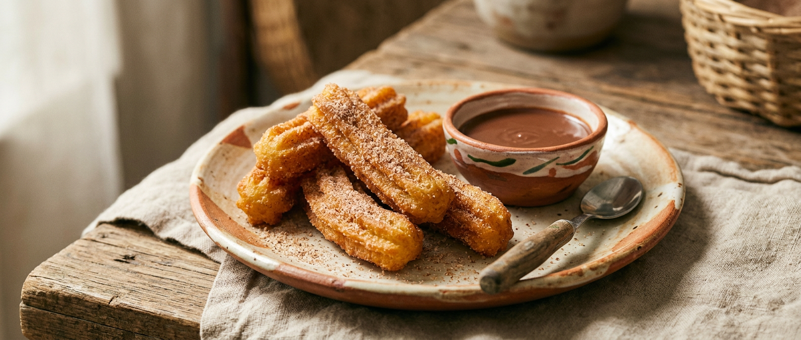 Ảnh món Bánh que chiên đường quế Churros