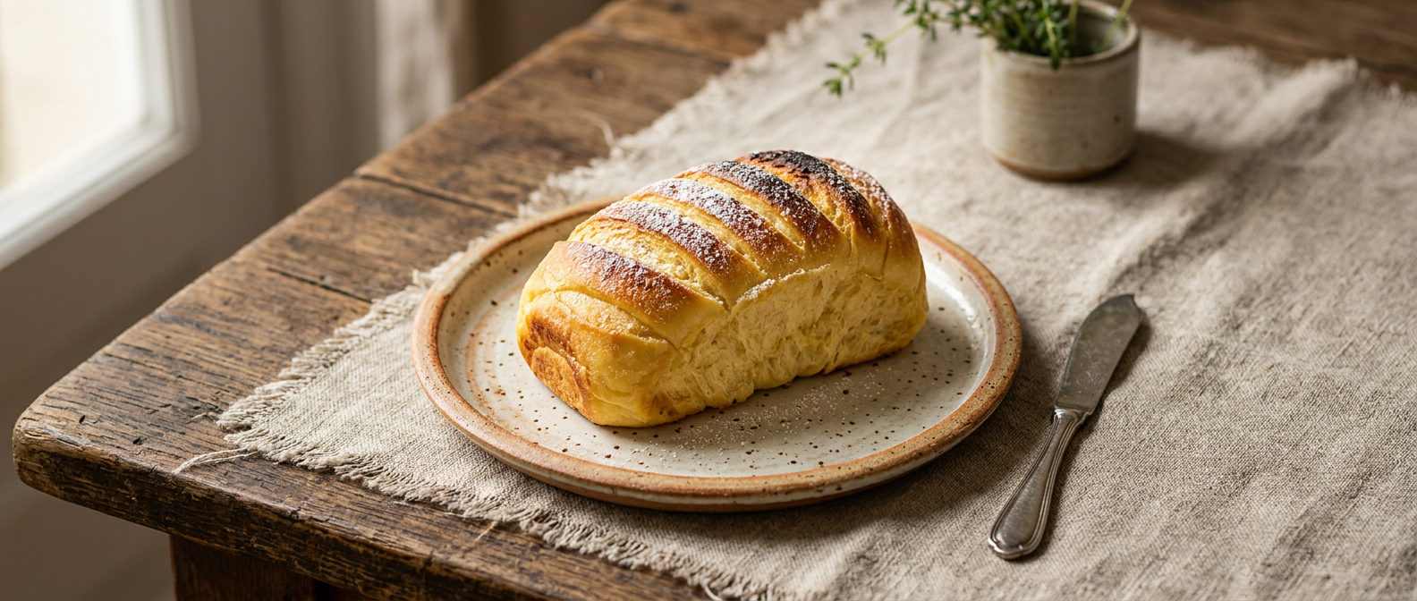 Ảnh món Bánh mì sữa Vienna Pain viennois