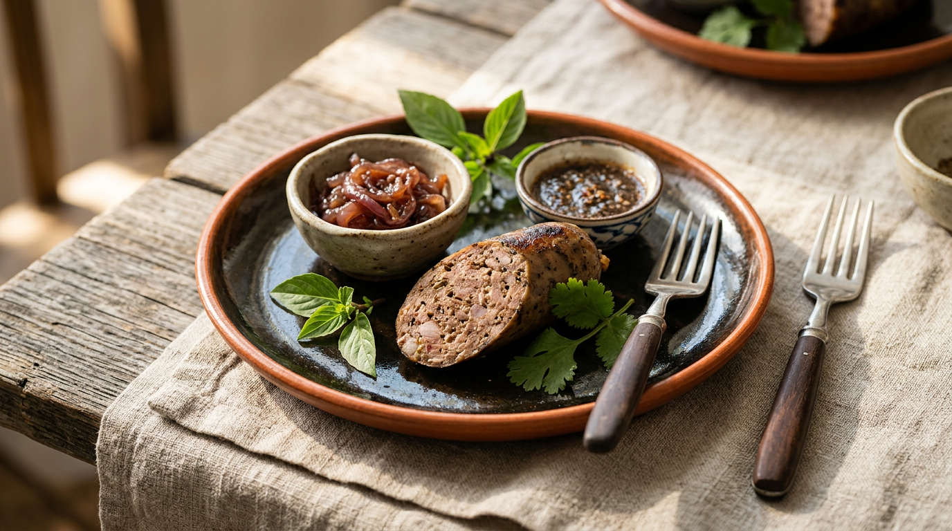 Ảnh món Dồi lòng hun khói Andouille de Vire