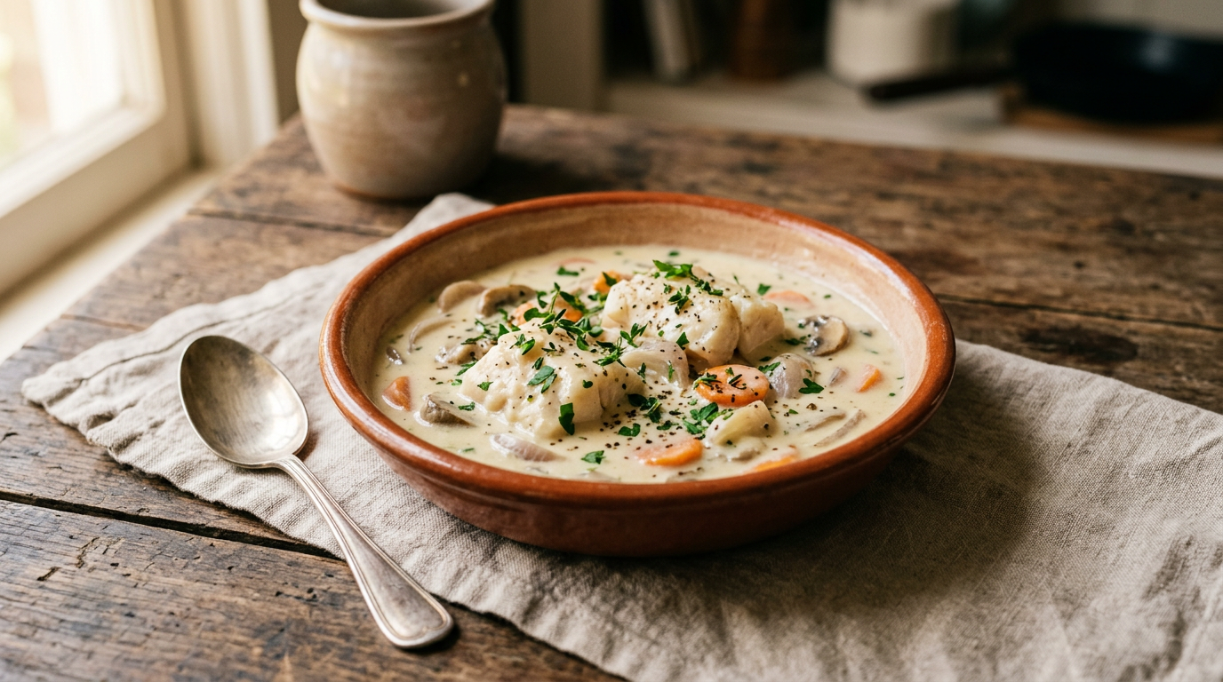 Ảnh món Cá om sốt kem trắng Blanquette de poisson